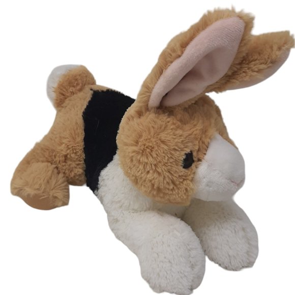 Aurora Dutch Bunny Rabbit Farm Brown Black Cream Stuffed Animal‎ Plush Toy 10" - Picture 5 of 8